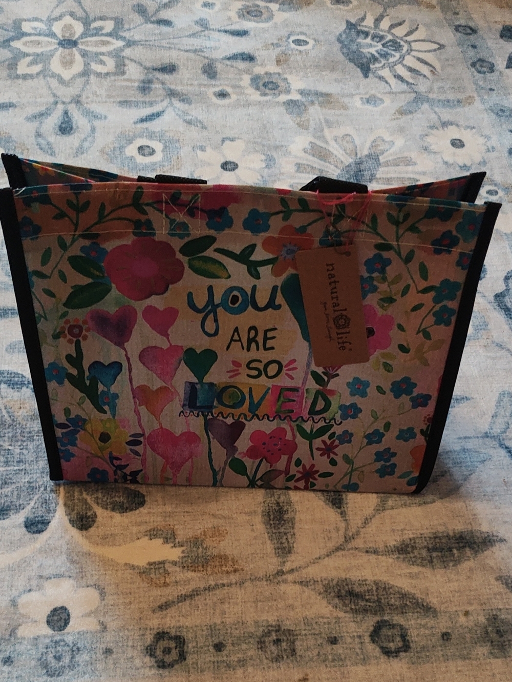 NATURAL LIFE: 🌈 "YOU ARE SO LOVED" TOTE